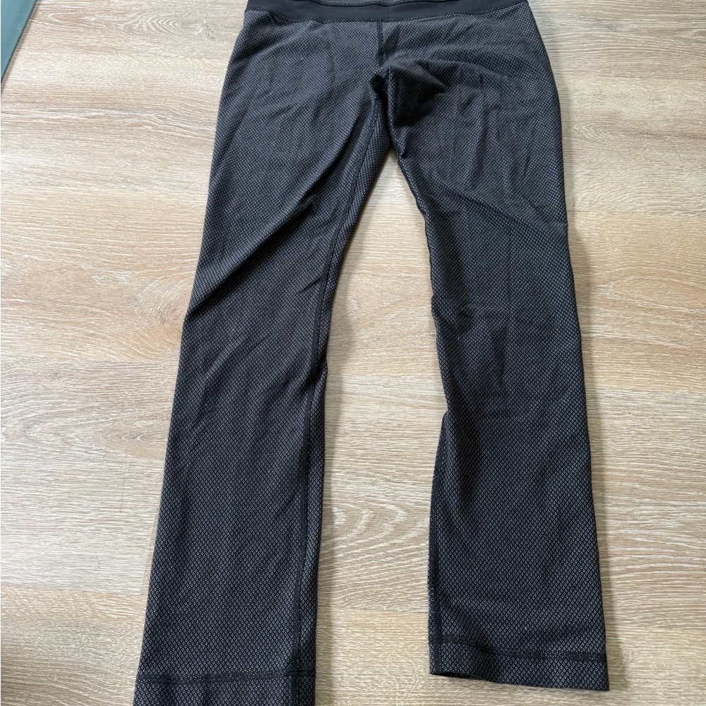 lululemon athletica Black Boot Cut Pants